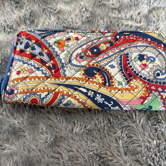 Vera Bradley Paisley Wallet NWT - Picture 4 of 11